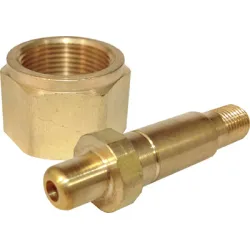 Nut/Nipple,5500,701,O2,BR,w/Filter