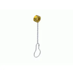 Dust Cap,w/Chain,350,Hydrogen/Methane,LH-INT,BR