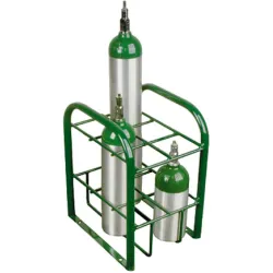 Rack,O2,(M7,9,C,D,E) Capacity 6, Stationary