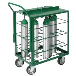 Cart-24,Cyl,DOT,Heavy Duty,Locktop