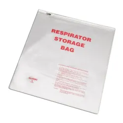 Bag,Respirator Storage,w/Zipper, ..14"x 16"