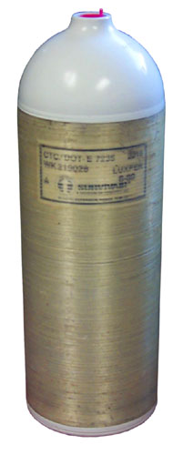 Survivair&reg; Kevlar Composite Cylinder