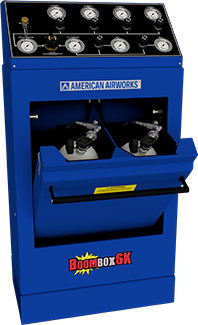 AC70520A-4A Fill Stations with Regulated Air Control Panel
