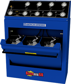 AC70530A-4AM - 3 Position Mobile Air Filling Station